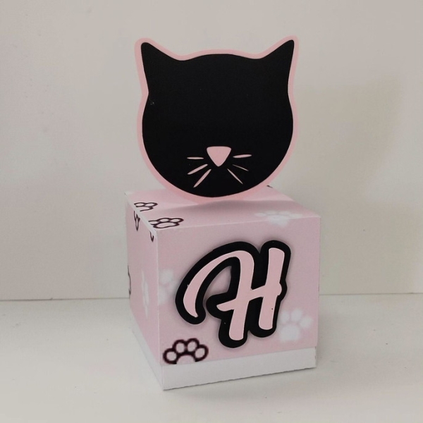 Kit 30 Personalizados Gatinha - Image 2
