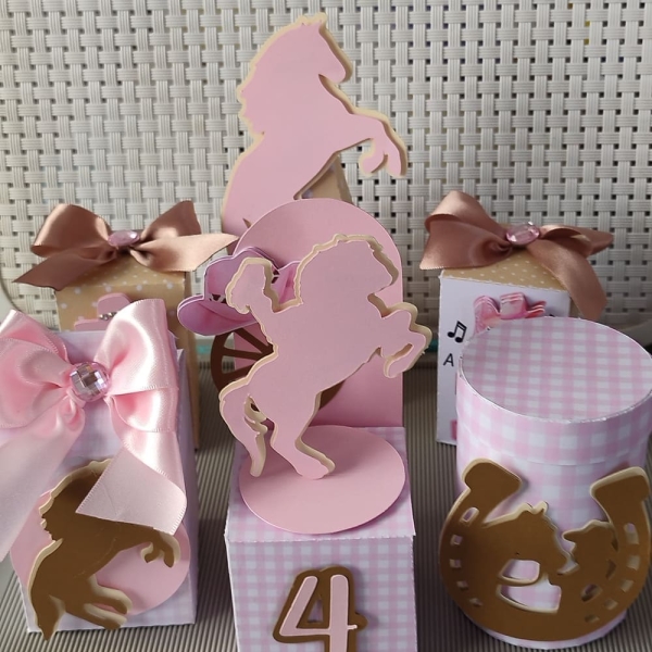 Kit 30 personalizados Boiadeira