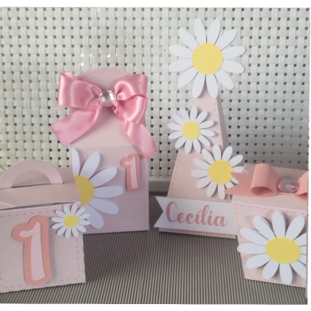 Kit 20 personalizados Margarida