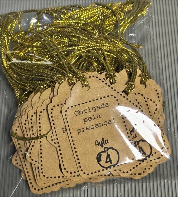 Kit tag personalizada com frases ou logo - Image 4